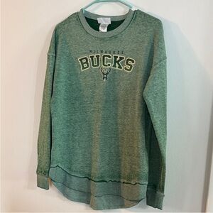 🆕 NWOT Milwaukee Bucks Crewneck Sweatshirt, S